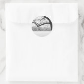 Ronde stickers - Gepersonaliseerd (Tas)