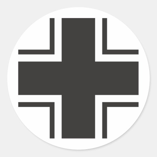 Ronde Stickers - Luftwaffe Tweede Wereldoorlog (Voorkant)