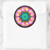 Ronde Stickers met hart (Tas)