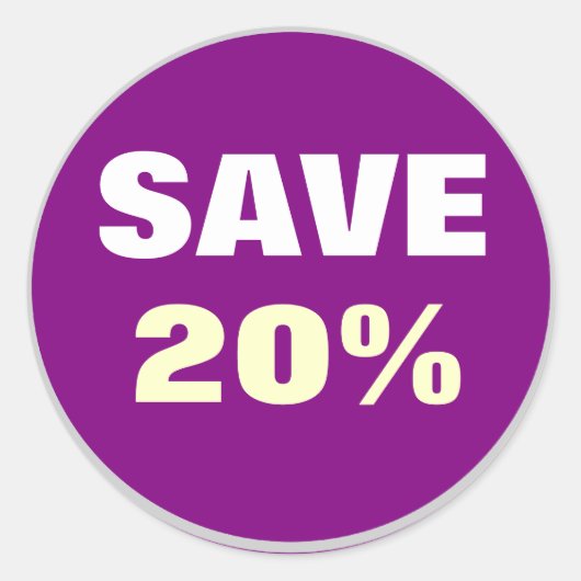 Ronde stickers opslaan (Voorkant)