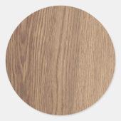 Ronde Stickers van houtnerf (Voorkant)