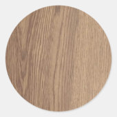 Ronde Stickers van houtnerf (Voorkant)
