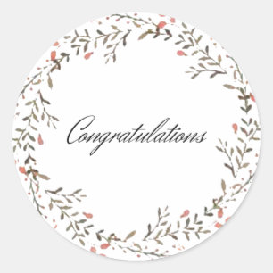 ronde stickers voor happy events