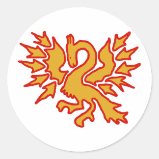 Ronde Stickers - Wit