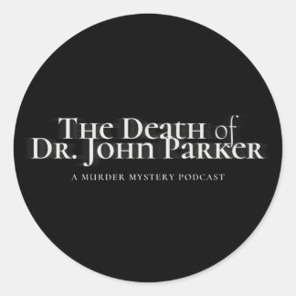 Ronde Stickers - Zwart