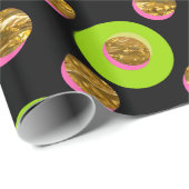 Ronde Sylinders Leuk Popping Cheer Cadeaupapier (Rol Hoek)