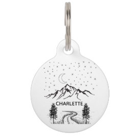 Ronde tag huisdierpenning