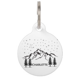 Ronde tag huisdierpenning