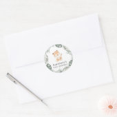 Ronde Tiger Greenery Ronde Sticker (Envelop)