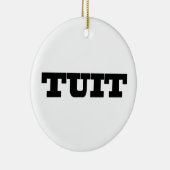 Ronde Tuit Keramisch Ornament (Rechts)