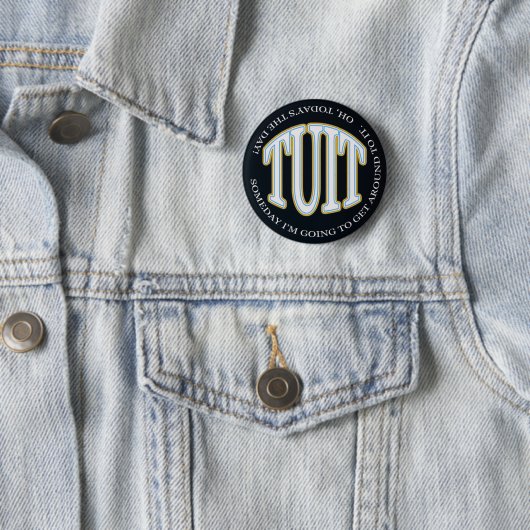 Ronde Tuit Knop Button 5,7 Cm (In situ)