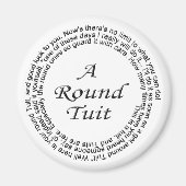 Ronde Tuit Magneet (Voorkant)