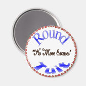 Ronde Tuit Magneet (Voorkant / Achterkant)