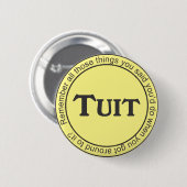 Ronde Tuit Pinback Ronde Button 5,7 Cm (Voorkant /achterkant)
