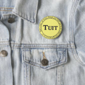 Ronde Tuit Pinback Ronde Button 5,7 Cm (In situ)