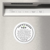 RONDE TUIT stick aan Magneet (Insitu (Vaatwasser))