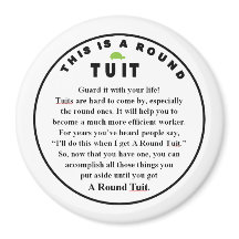 RONDE TUIT stick aan