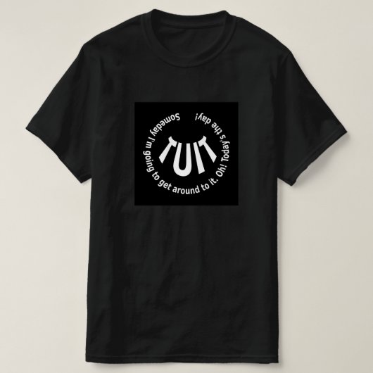 Ronde TUIT T-shirt (Design voorkant)