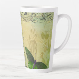 Ronde van Chat Noir Collage in Parijs Latte Mok