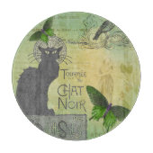  Ronde van Chat Noir Collage in Parijs Snijplank (Voorkant)