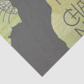  Ronde van Chat Noir Collage in Parijs Tissuepapier (Detail)