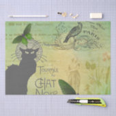  Ronde van Chat Noir Collage in Parijs Tissuepapier (Craft)