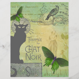 Ronde van Chat Noir Collage Scrapbook
