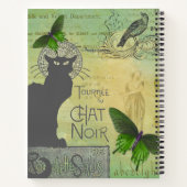  Ronde van Chat Noir Collage Sketch Notitieboek (Achterkant)