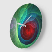 Ronde van de Kunst van Red Storm de Abstracte Grote Klok (Hoek)