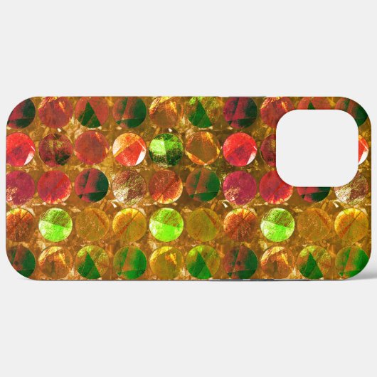 Ronde van de textuur op onbewerkt sinaasappel Case-Mate iPhone case (Achterkant (horizontaal))