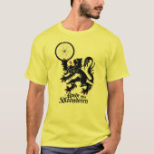 Ronde van de Vlaanderen (De Ronde) Lionholding wie T-shirt (Voorkant)