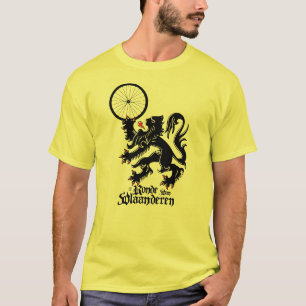 Ronde van de Vlaanderen (De Ronde) Lionholding wie T-shirt