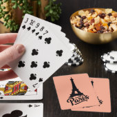 Ronde van Eiffel de Paris (Frankrijk) Pokerkaarten (Insitu)