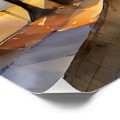 Ronde van Eiffel Parijs Frankrijk Perfect Poster (Hoek)