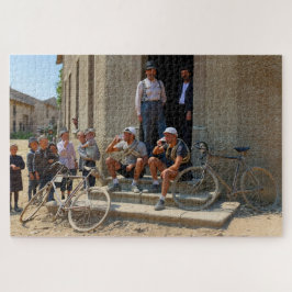 Ronde van Frankrijk 1921 Na De Etappe Bier Tijd Co Legpuzzel