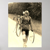 Ronde van Frankrijk 1928 Italiaans Giusto Cerutti  Poster (Voorkant)