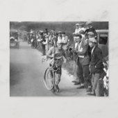 Ronde van Frankrijk 1930s Briefkaart (Voorkant)