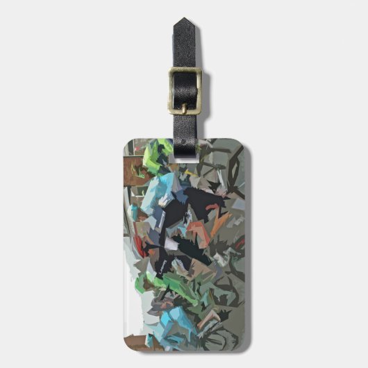 Ronde van Frankrijk 2014 Bagagelabel (Voorkant verticaal)