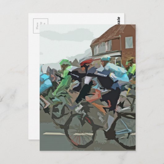 Ronde van Frankrijk 2014 Briefkaart (Voorkant / Achterkant)