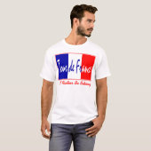 Ronde van Frankrijk - Ik zou eerder de Franse vlag T-shirt (Voorkant volledig)
