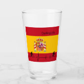 Ronde van Frankrijk Spanje Glass Glas (Voorkant)