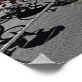 Ronde van Frankrijk top Ventoux Poster (Hoek)