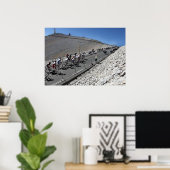 Ronde van Frankrijk top Ventoux Poster (Thuiskantoor)