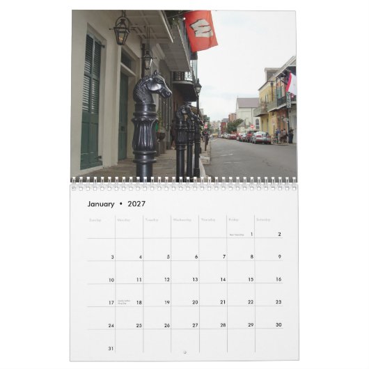 Ronde van het Franse kwartaal - Kalender 2010 (Jan 2027)