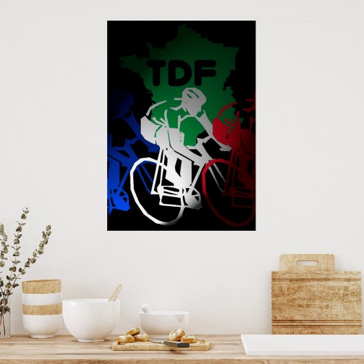 Ronde van het Franse Poster (Keuken)