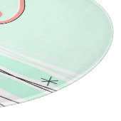 Ronde van het snijbord van Flamingo Aqua Snijplank (Hoek)