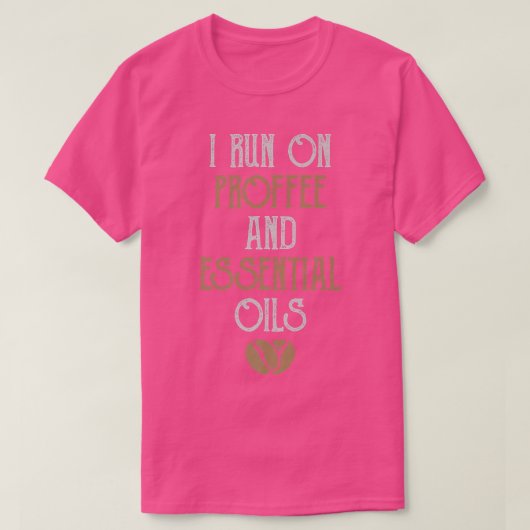 Ronde van proffee en oilsCoffee-eiwit T-shirt (Design voorkant)