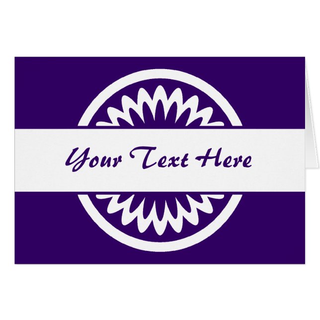 Ronde ventilator - Diep Paars (Voorkant Horizontaal)