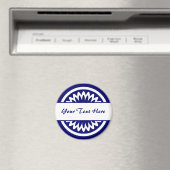 Ronde ventilator - donkerblauw magneet (Insitu (Vaatwasser))
