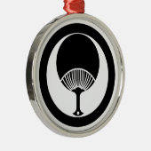 Ronde ventilator in cirkel metalen ornament (Rechts)